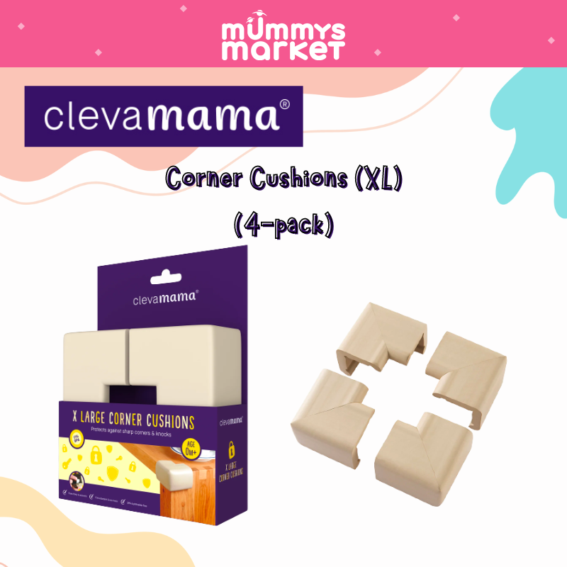 Clevamama X-Large Corner Cushions (4-Pack)